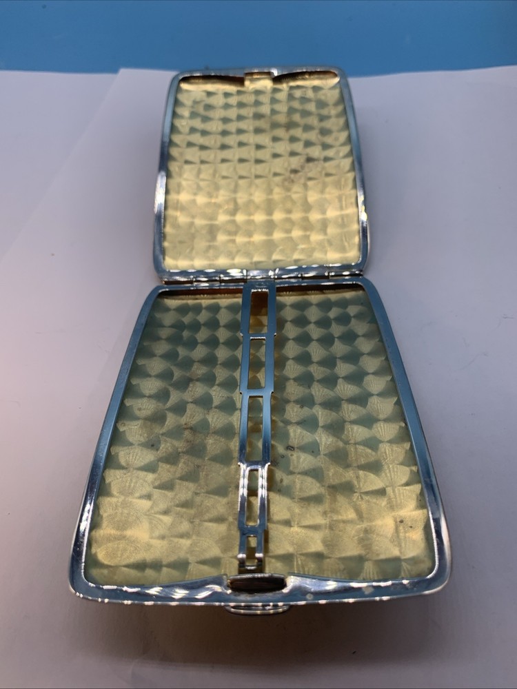 Vintage Sterling Silver Cigarette Case