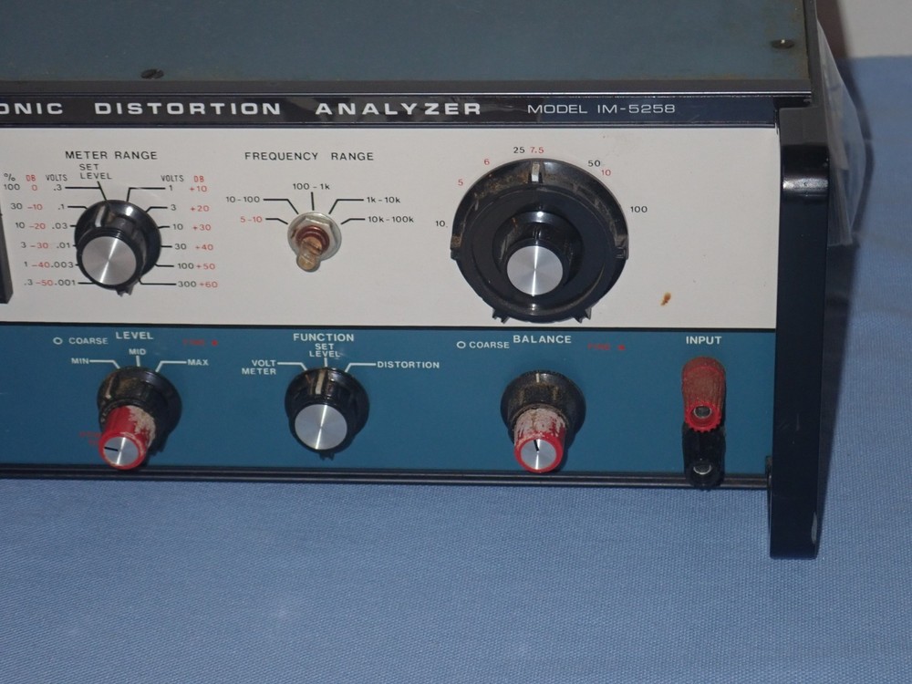 Heathkit IM-5258 Harmonic Distortion Analyzer w/ Manual