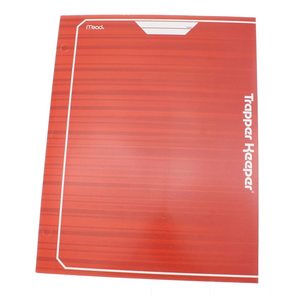 6 Pack Mead Trapper Keeper Folder, 2 Pocket