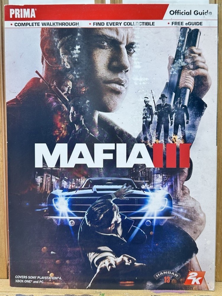 Mafia 3 Strategy Guide In Good Condition 8456