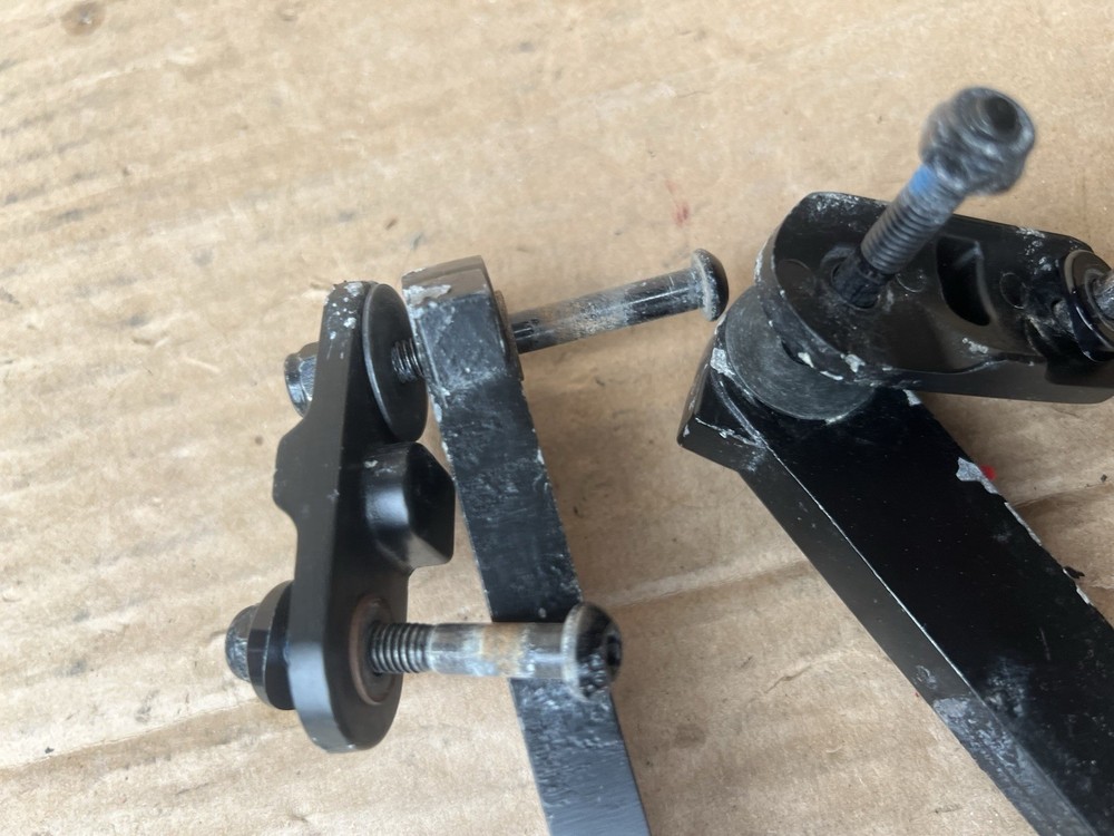 Motion Composites Wheelchair Sideguard Mounting Brackets C2 Helio
