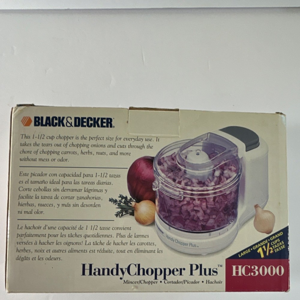 Black & Decker Handy Mini Food Processor, New In Box!