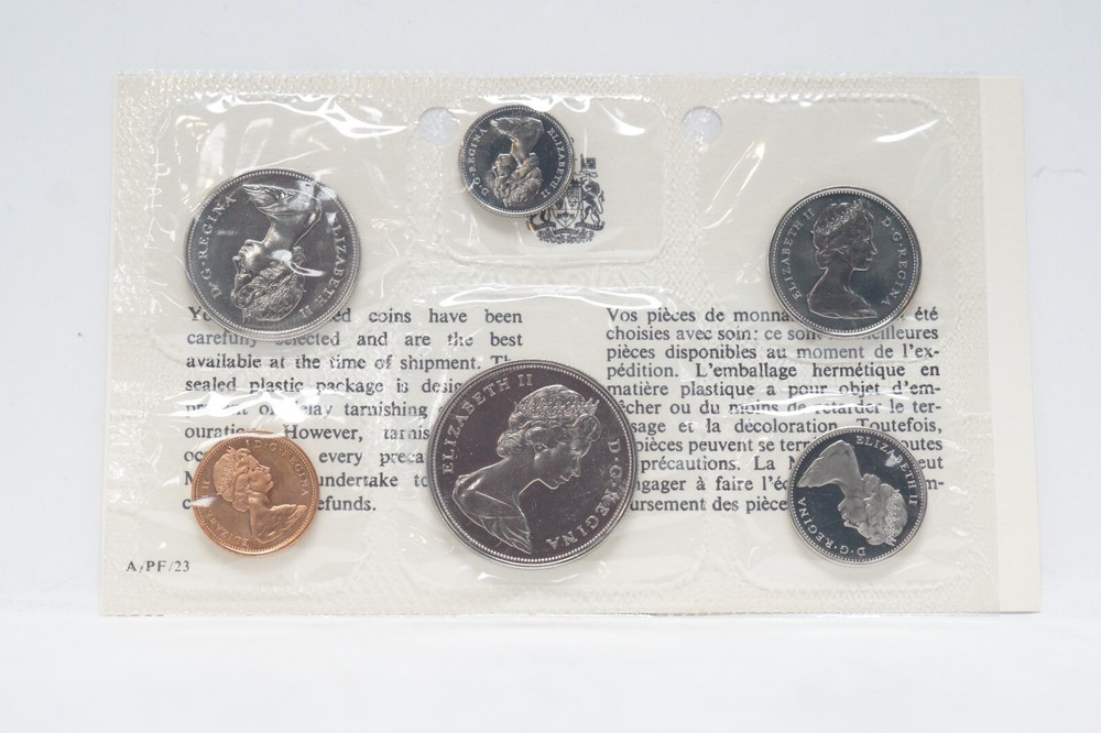 1971 Canada Mint Sealed 6 Coin Set (otb1108)