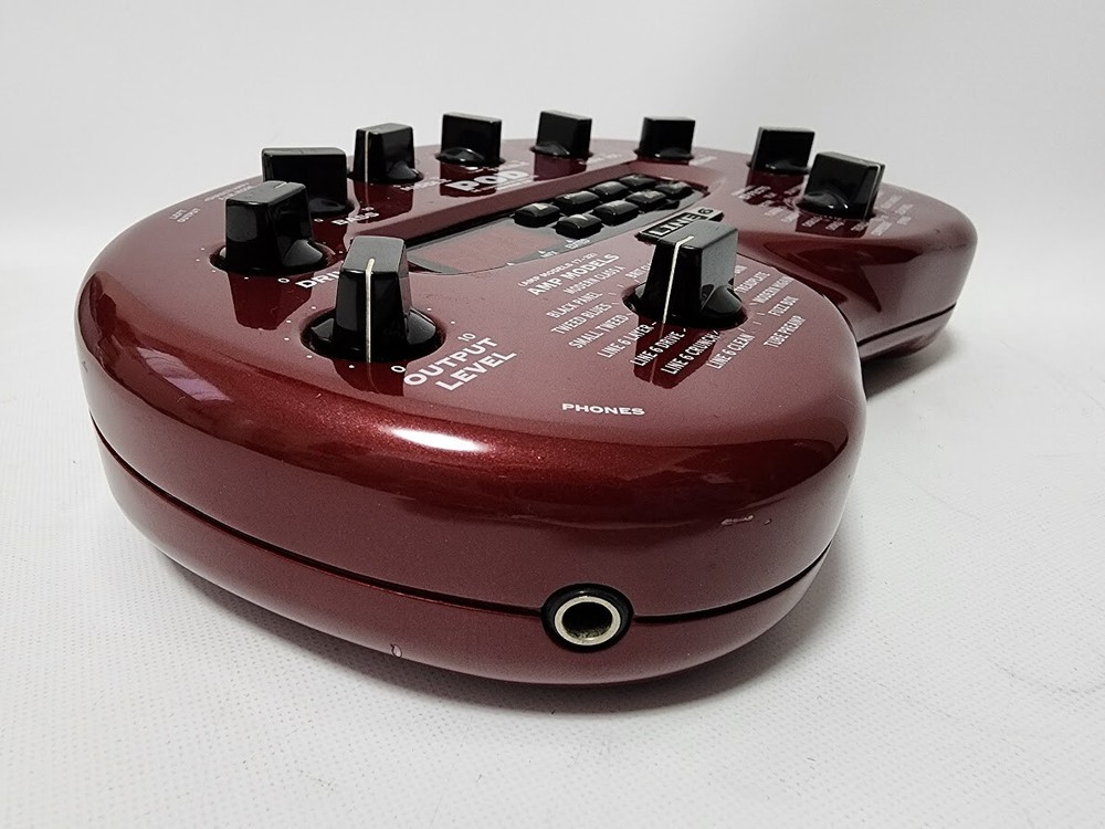 Line6 POD XT ver2 Amp Simulator Red Effects Pedal