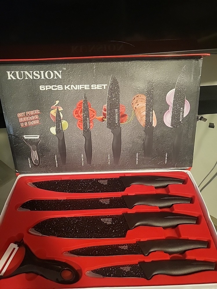 Kunison 6pcs Knife Set