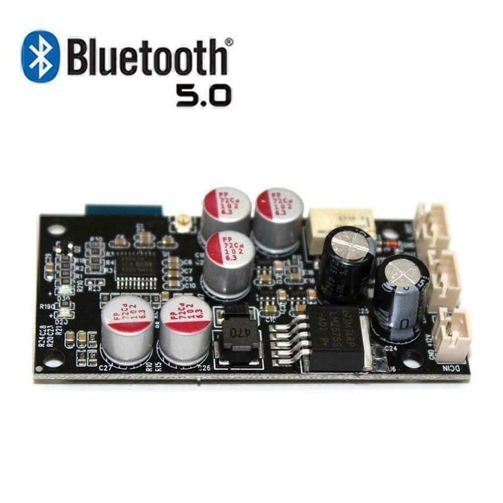 12V 24V Bluetooth 5.0 Receiver HiFi Audio DAC Decoder Board AUX DIY Amplifier