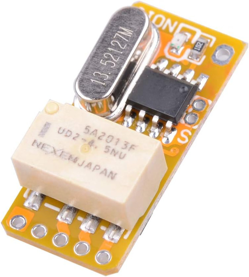 DC 3.7V - 12V 5V Mini Size Relay Remote Control Switch, 433Mhz Wireless RF Momen