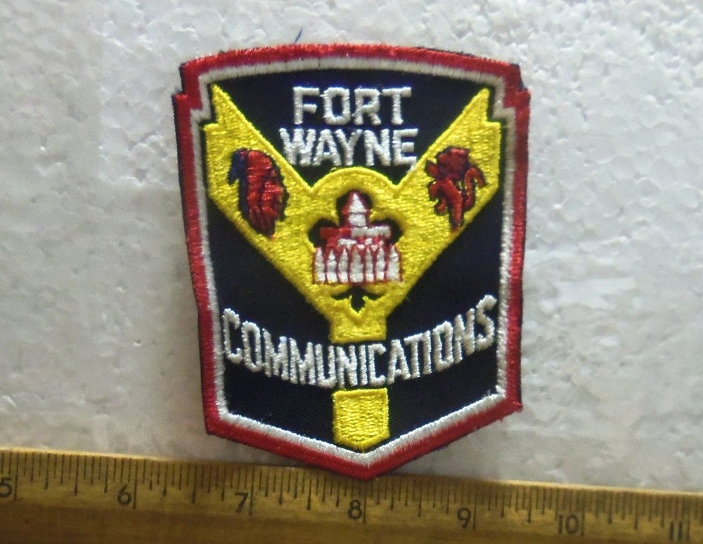 Fort Wayne Communications Embroidered Patch (NOS)