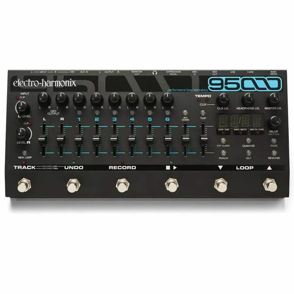 Electro-Harmonix 95000 Performance Loop Laboratory 6-Track Looper Effects Pedal