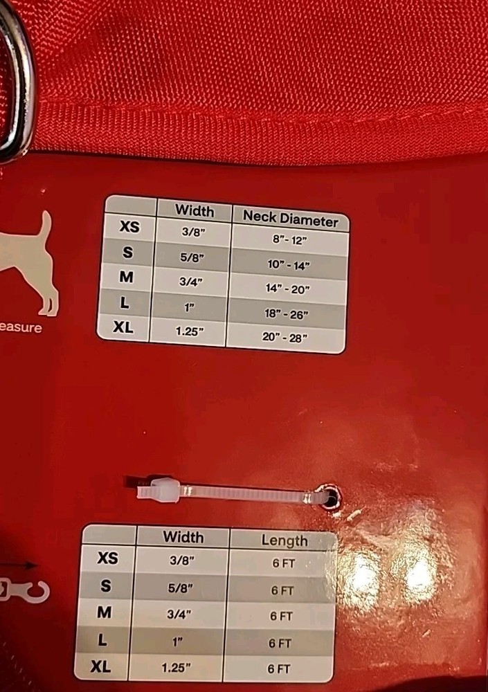 Coleman Harness, Leash & Collar Red XL