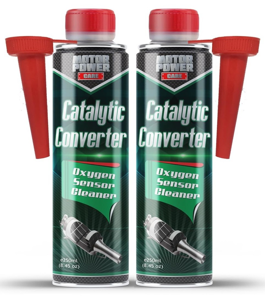 2X Catalytic Converter & Oxygen Sensor Cleaner - Pass Emissions & Smog
