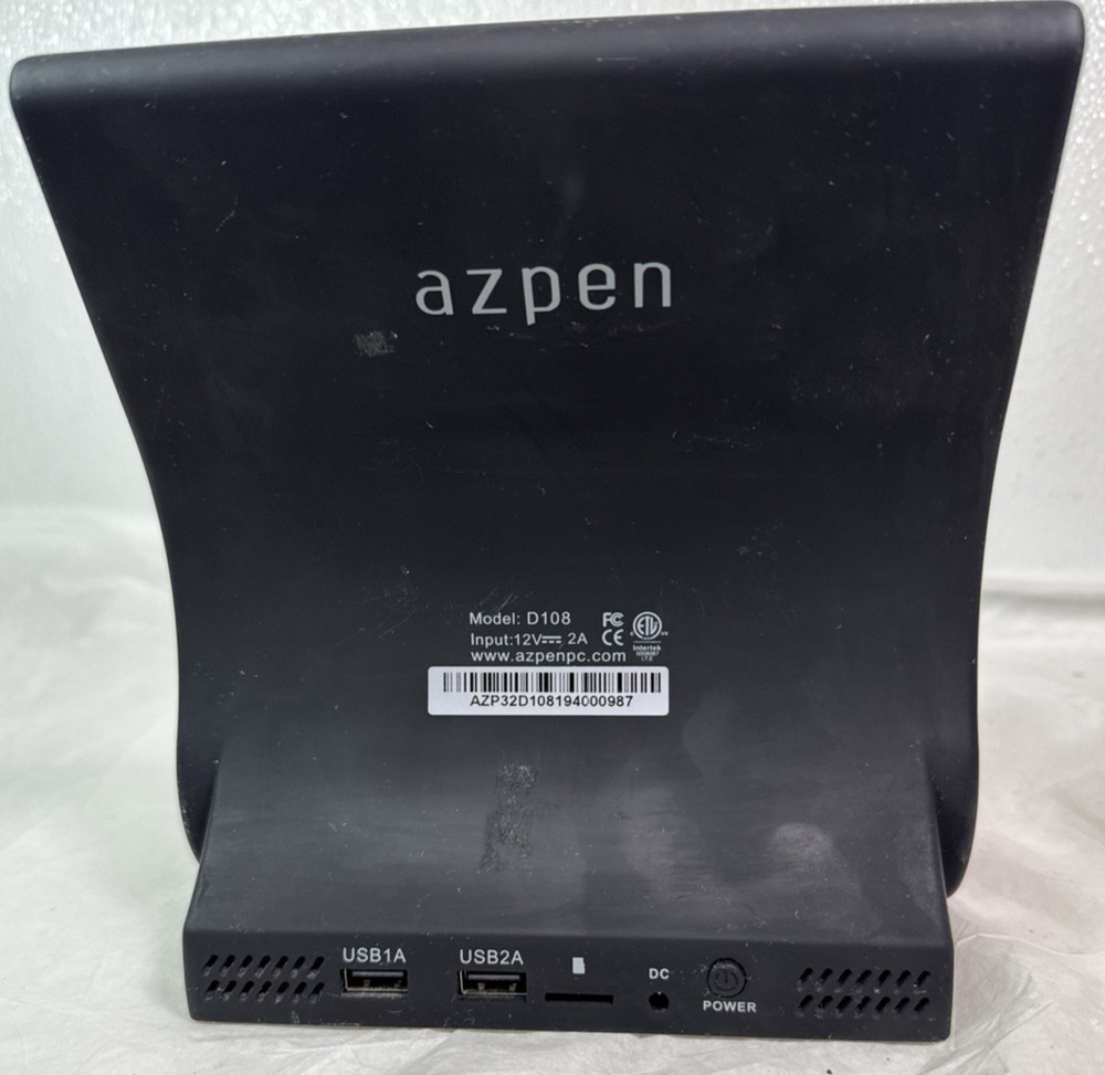 Azpen Dockall D108 Fast Wireless Charging Dock W/ Bluetooth Speaker - Tested
