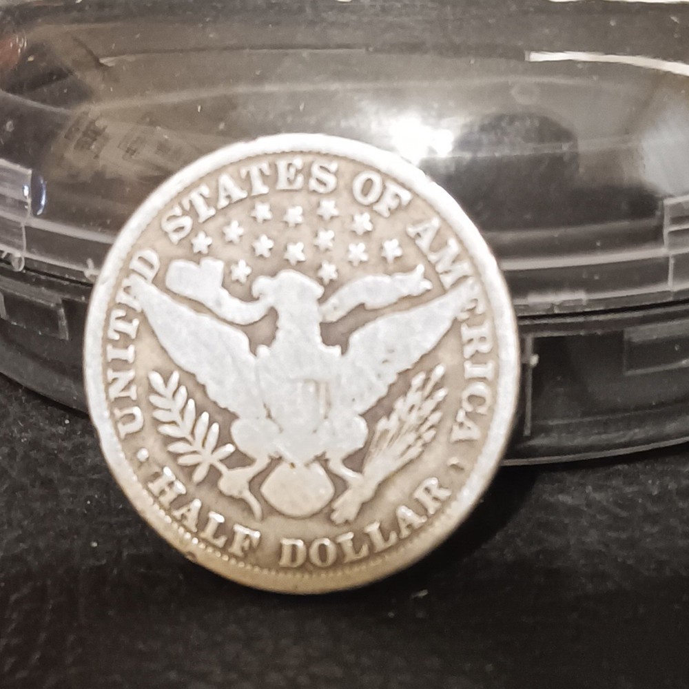 1892 BARBARA SILVER HALF DOLLAR