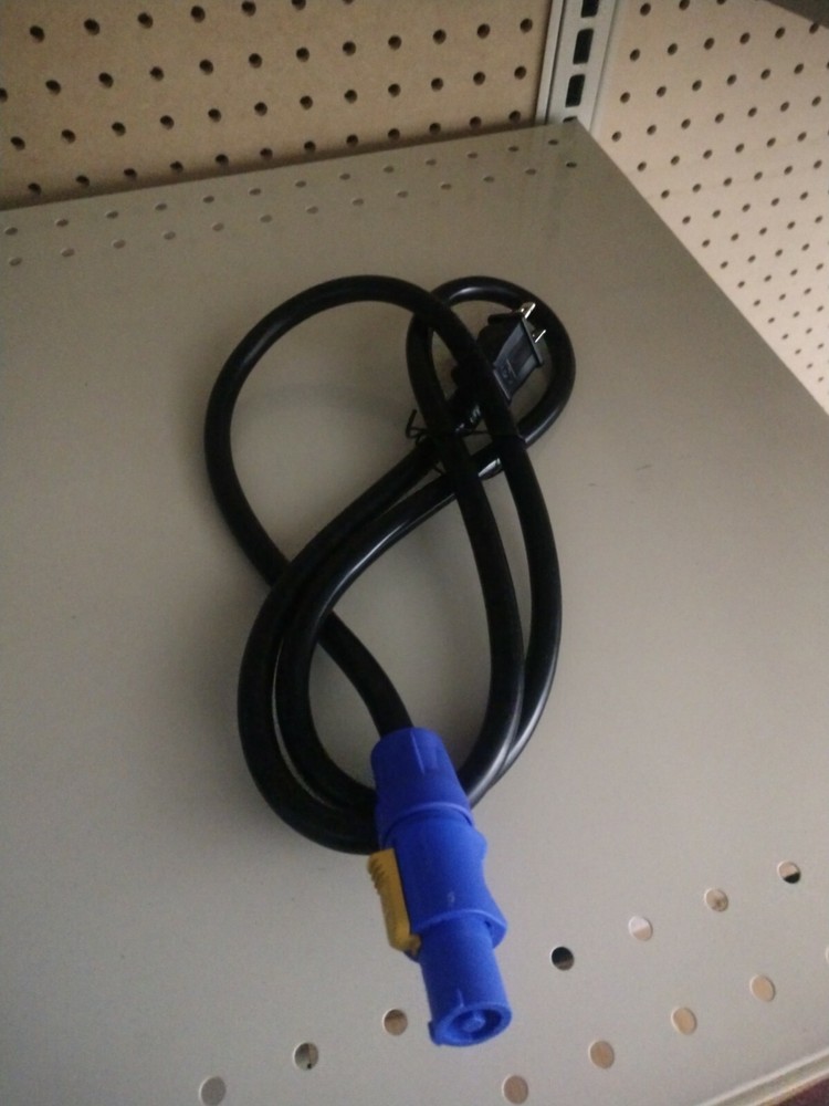 Power Cable Edison to PowerCon Blue 5ft