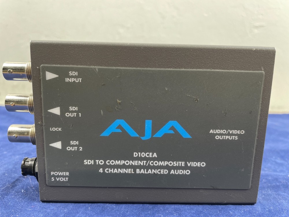 AJA D10CEA SDI to Component/Composite Video
