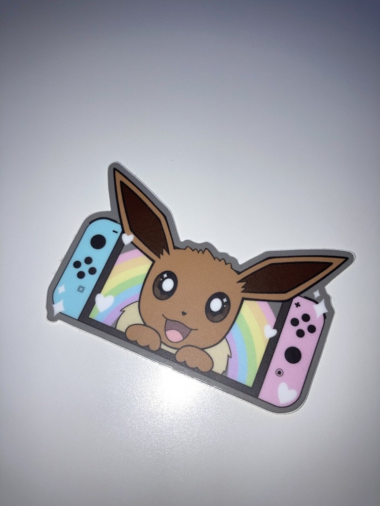 Pokemon Eevee Switch Game Sticker