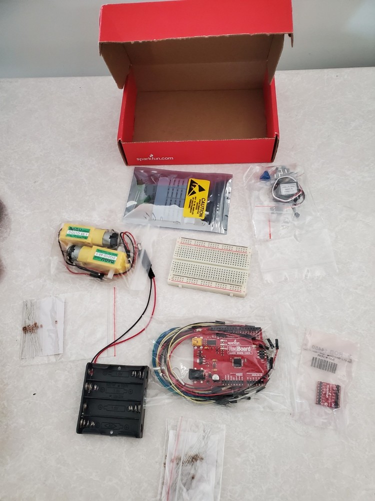 SparkFun Electronics Tinker Kit Fun 14556 DIY Educational - New- Open Box