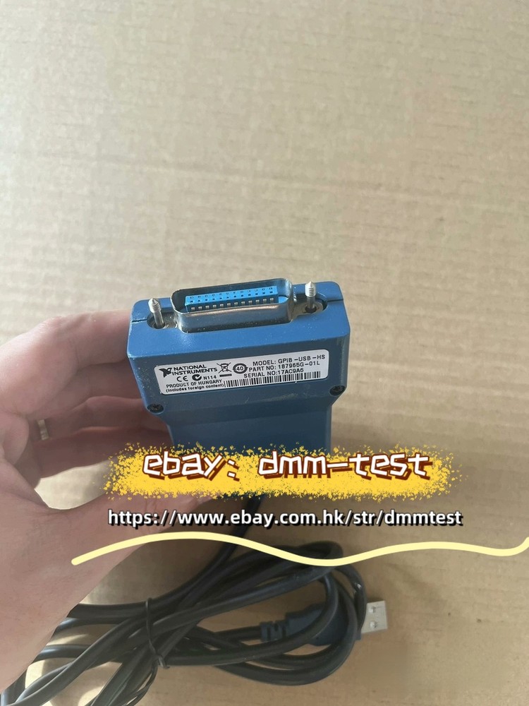 USED National Instruments NI GPIB-USB-HS interface adapter/dm