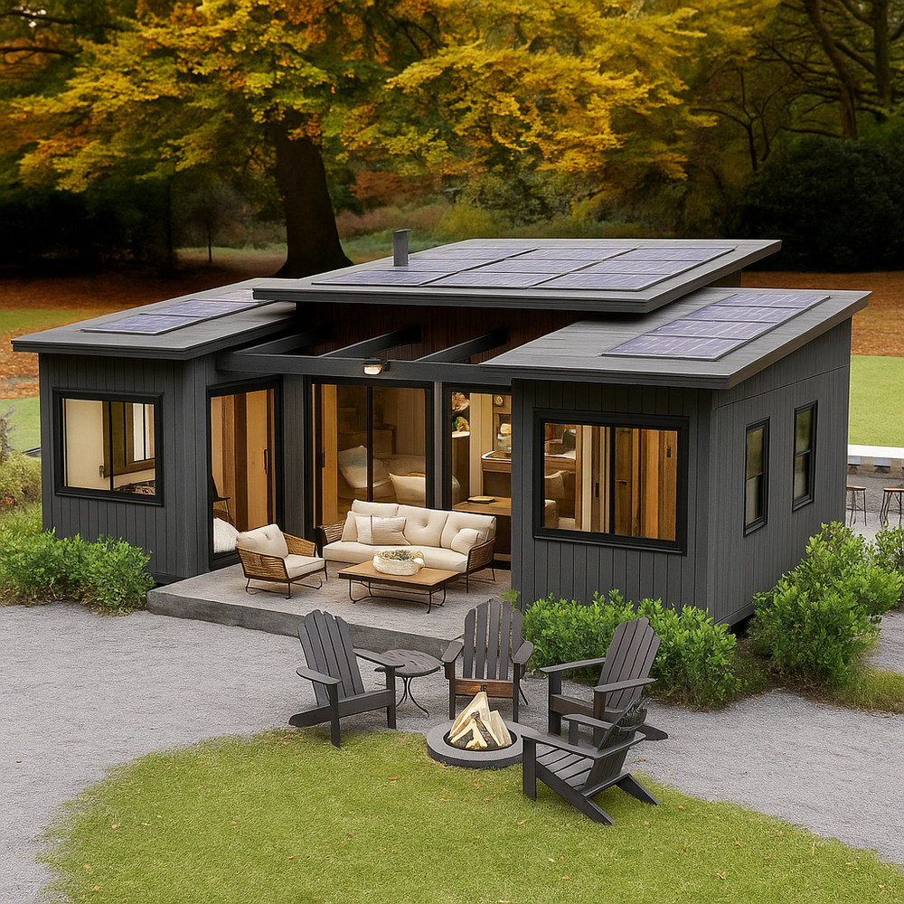 Container house plans - 3 bedrooms - 1 bathroom - Digital PDF File