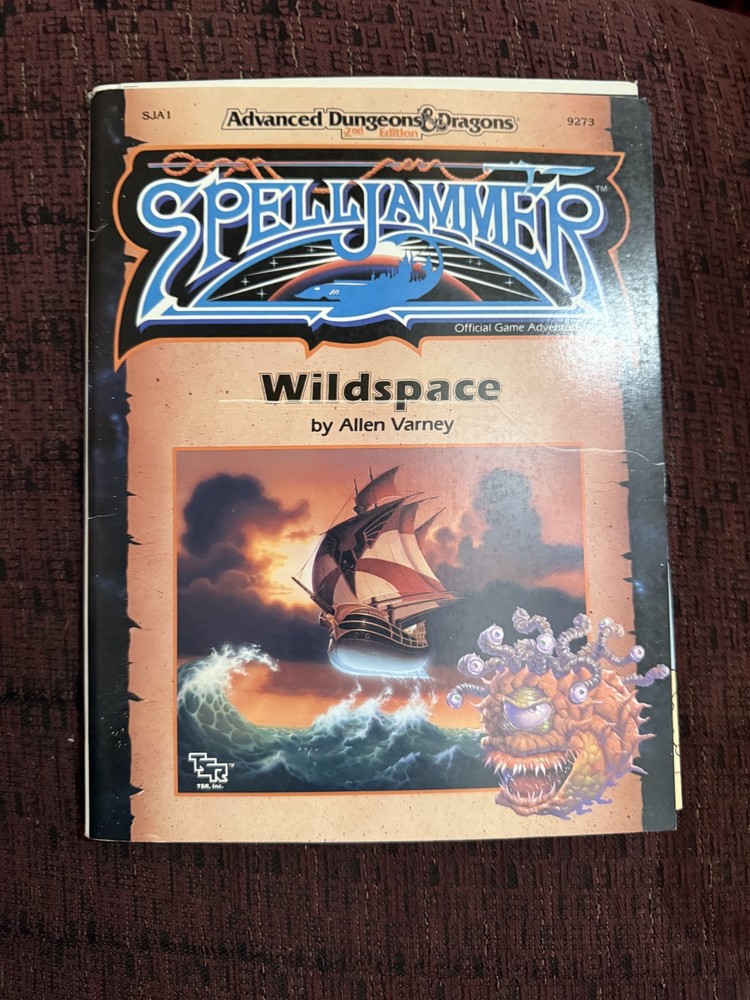 D&D -Advanced Dungeons & Dragons Spelljammer Wildspace 9273