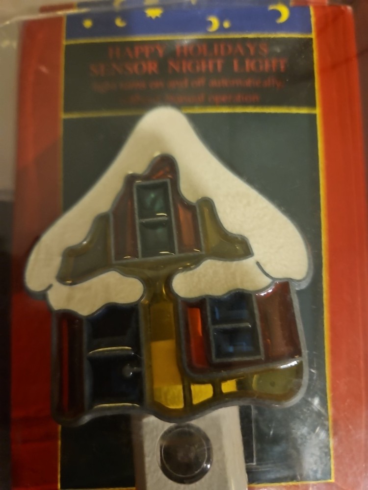 Happy Holidays Sensor Night Light