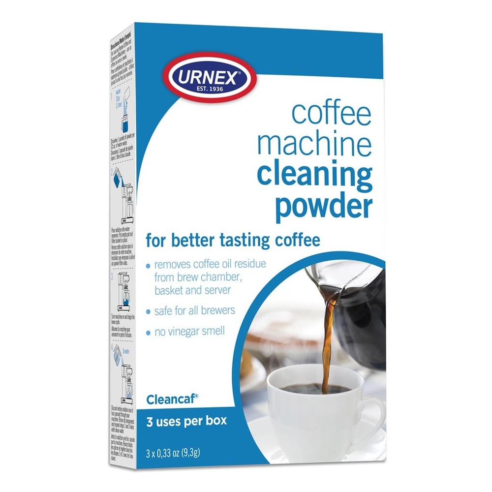 Urnex CleanCaf Coffee Machine Cleaning Powder - 3 Pack