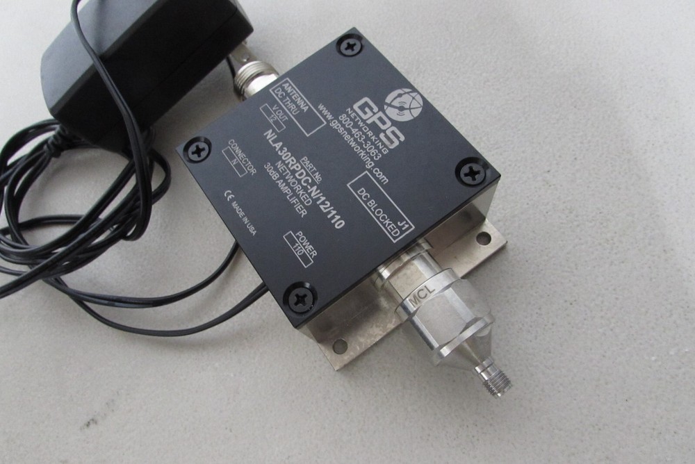 GPS NETWORKING Model: LA30RPDC-N/12/110, Amplifier 30dB
