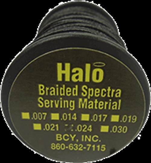 BCY Halo Braided .024 Serving Black Bowstring Material