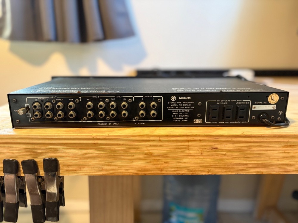 Nikko Pre-Amplifier Beta II