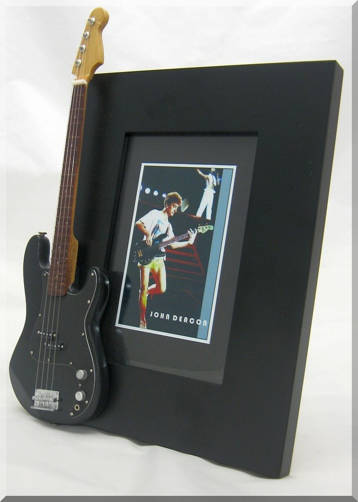 JOHN DEACON Miniature Guitar Frame QUEEN