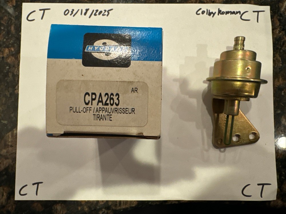 Standard Hygrade Pull-Off,CPA263