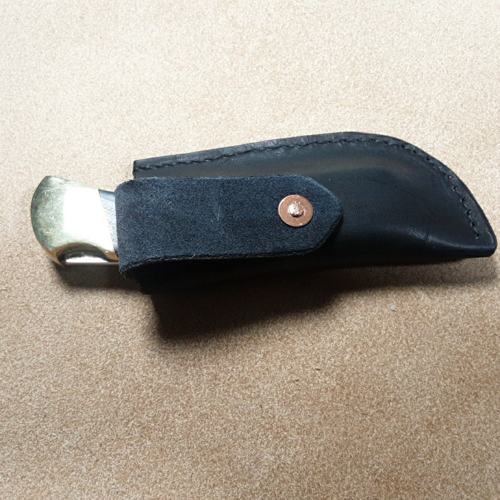 Leather Knife Sheath Buck 110