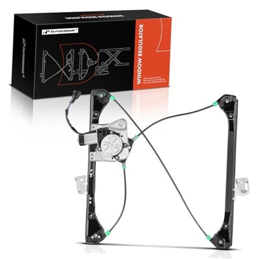 Power Window Regulator with Motor Replacement for Front Passenger (RH)