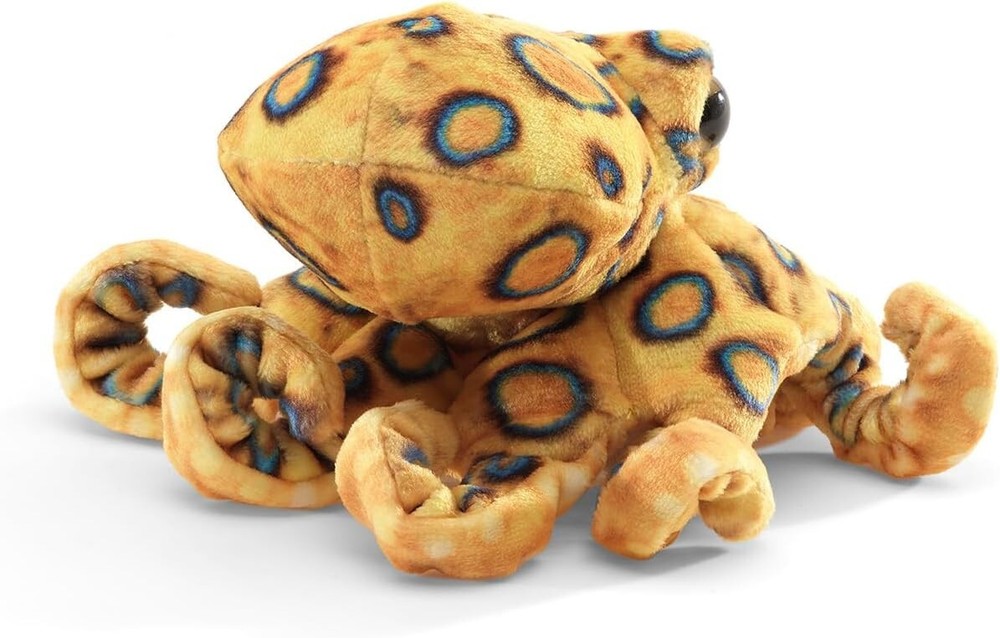 Folkmanis Mini Blue Ringed Octopus Finger Puppet