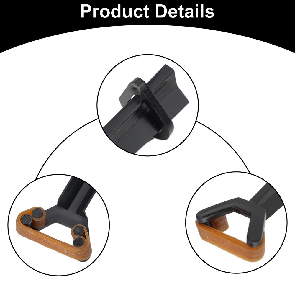 Replacement Pool tip clamp Billiard Cue Fastener Tool Accessories Black Plastic