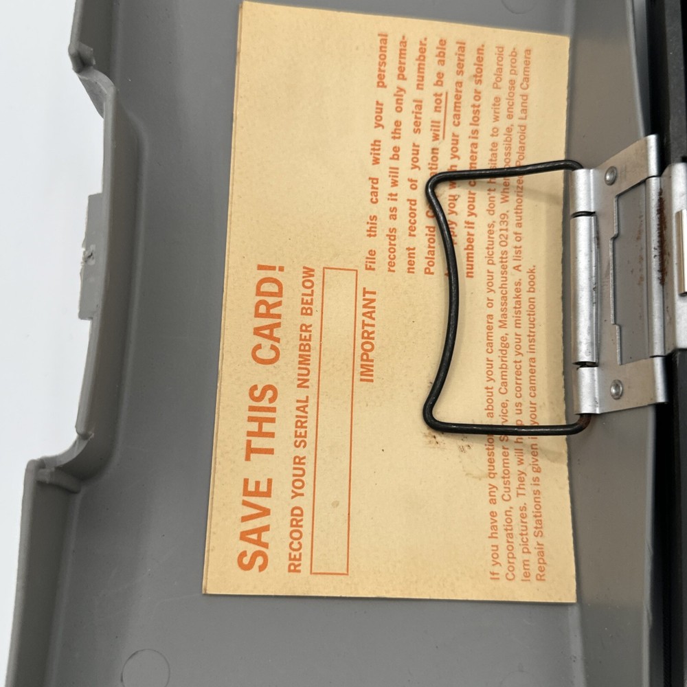 Vintage Polaroid Automatic 210 Land Camera