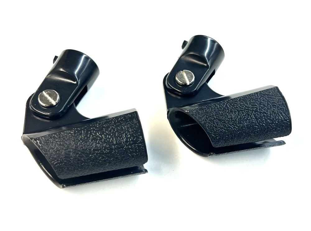 2-Pack Mic Clips. Standard Plastic Microphone Clips
