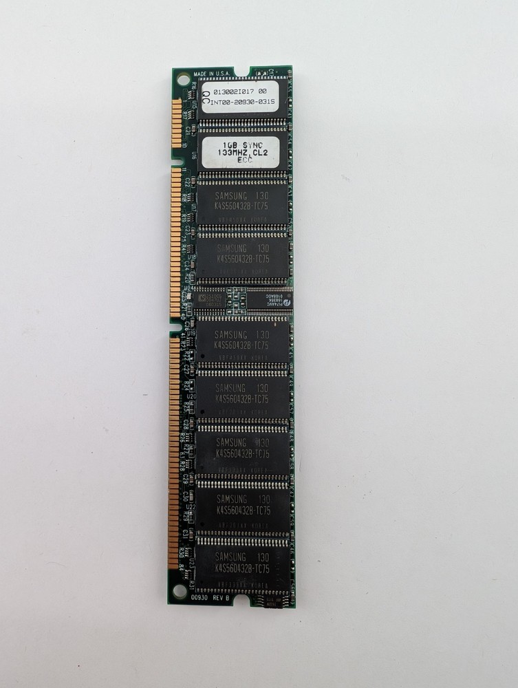 Samsung 1GB PC133 ECC Registered RAM