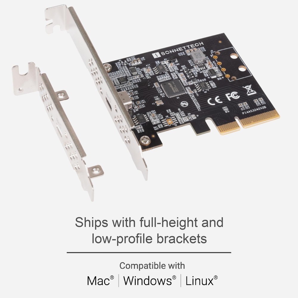 Allegro Max USB-C 20Gbps PCIe Card