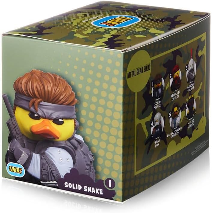 TUBBZ Boxed Edition: Metal Gear Solid - Snake (Boxed)