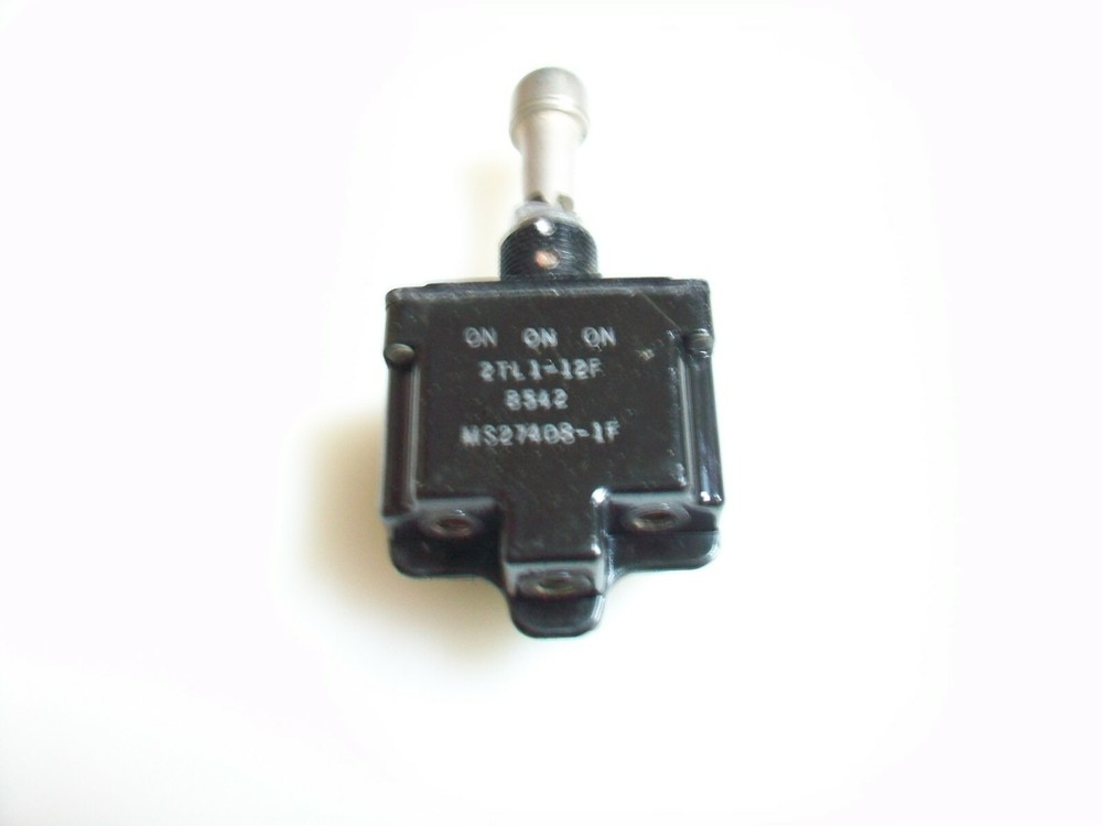 MICROSWITCH TOGGLE SWITCH 2TL1-12F MS27408-1F 5930-01-170-0037