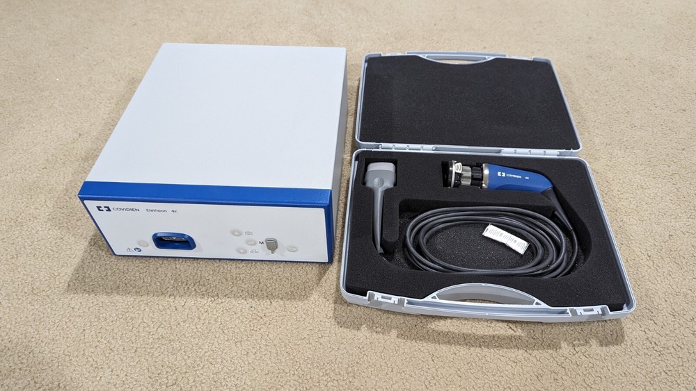 Covidien EleVision 4K Camera System - Camera Console and Camera Head - Mint