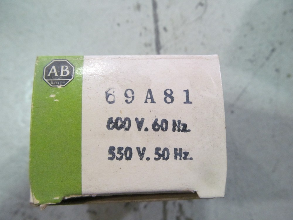 Allen Bradley 69A81 Coil 600 V