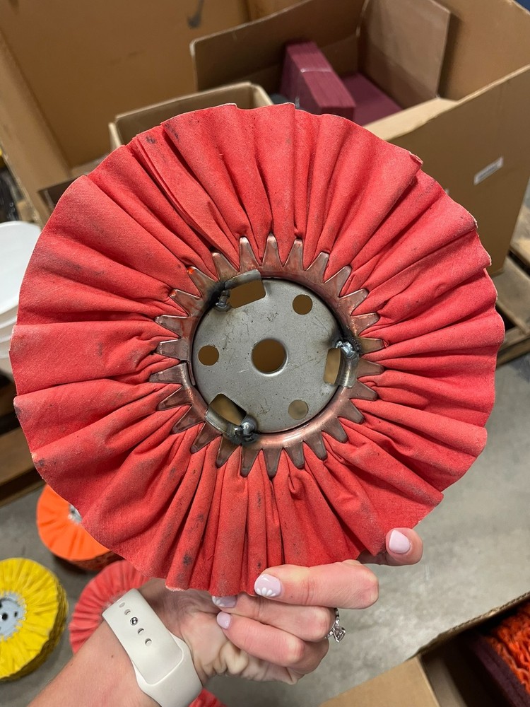 9 Airway Buffing Wheel for Angle Grinder