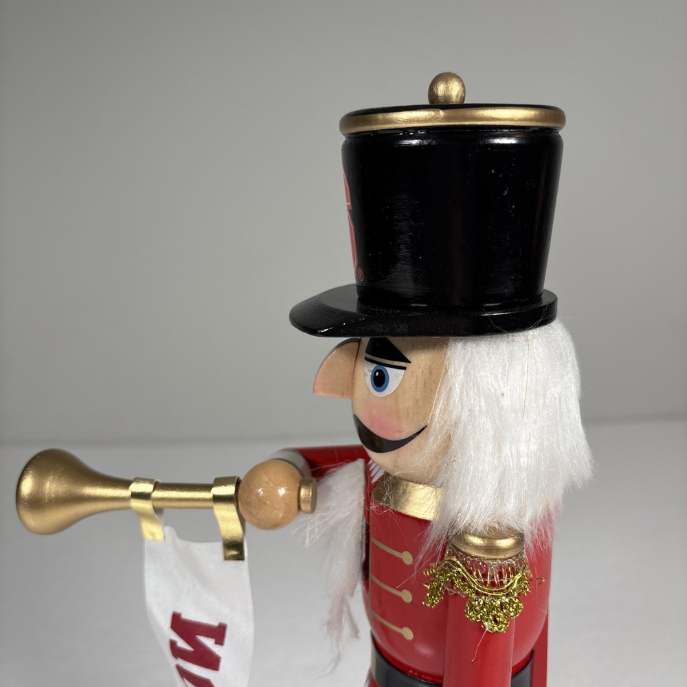 North Carolina State Wolfpack Christmas Nutcracker 14" Decoration Figurine