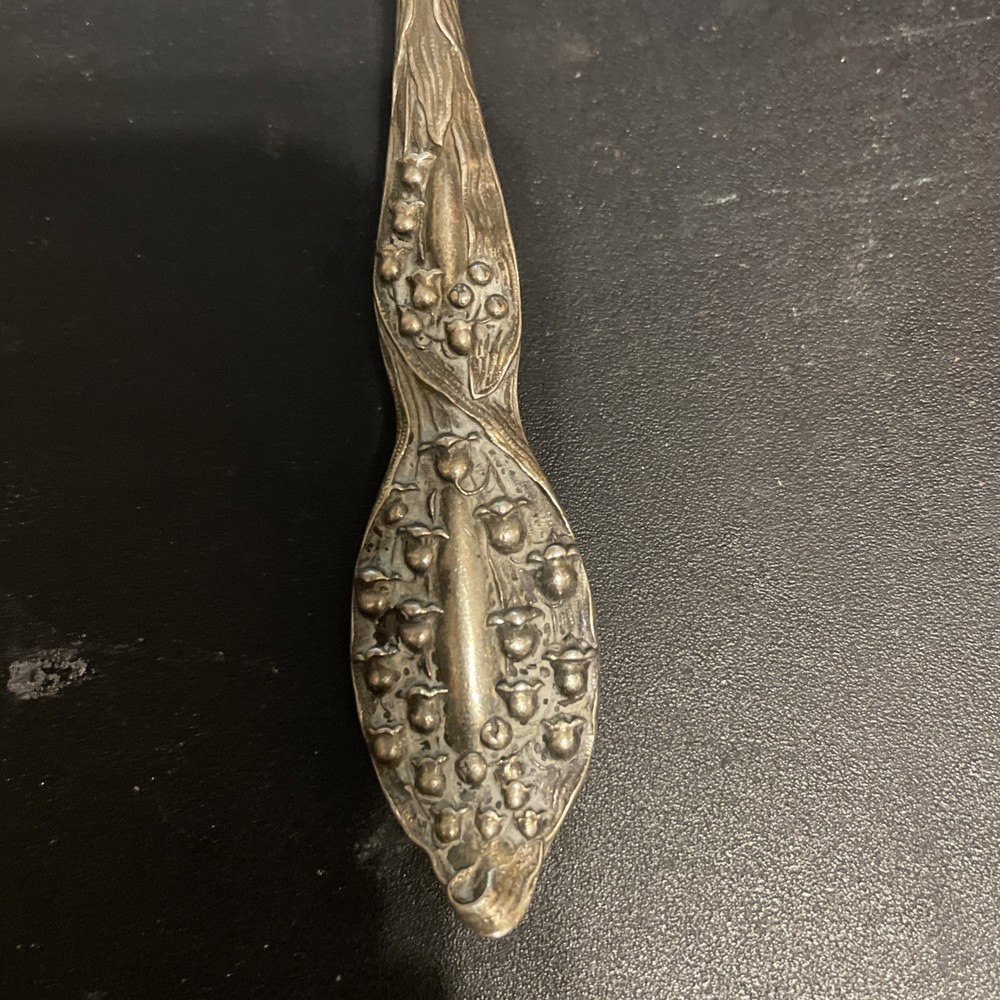 Antique Sterling Silver Spoon Bellflower