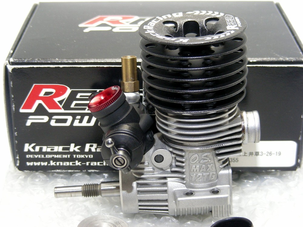 OS MAX 12TG V3 KNACK RACING REED POWER Modified Challenge Edition Nitro Engine !