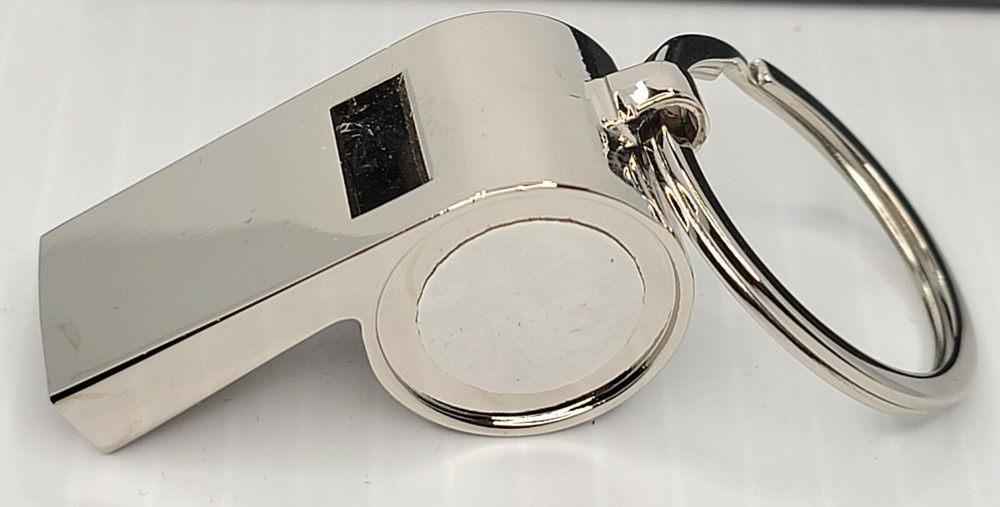 Sublimation coaches whistle Blank