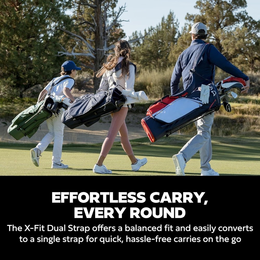 NEW Sun Mountain Eclipse E 3.5 4-Way Stand Carry Golf Bag Color: BLACK