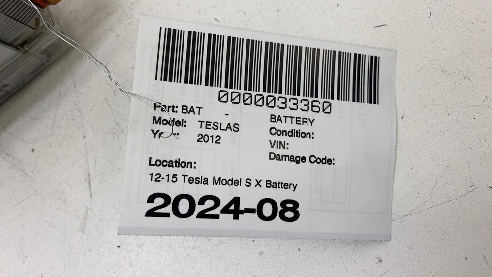 ⭕ 2012-2015 Tesla Model S MS Battery Module Solar Cell Assembly 1009312-00-D